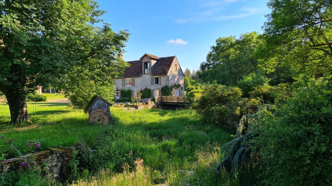 Chambres D'Hotes Le Moulin De Crouy Exterior foto